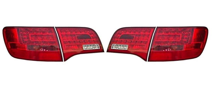 Audi Tail Light Kit - Driver and Passenger Side Inner and Outer (LED) 4F9945095G - Valeo 2853626KIT